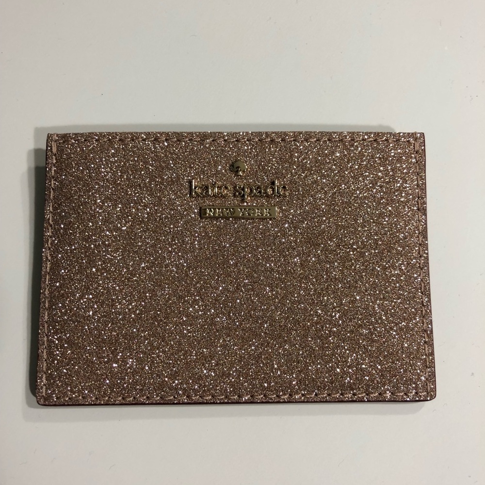 Kate Spade Burgess Court Glitter Cardholder